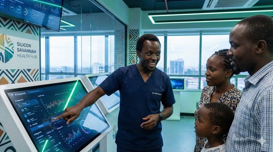 AI usage in healthcare in Kenia